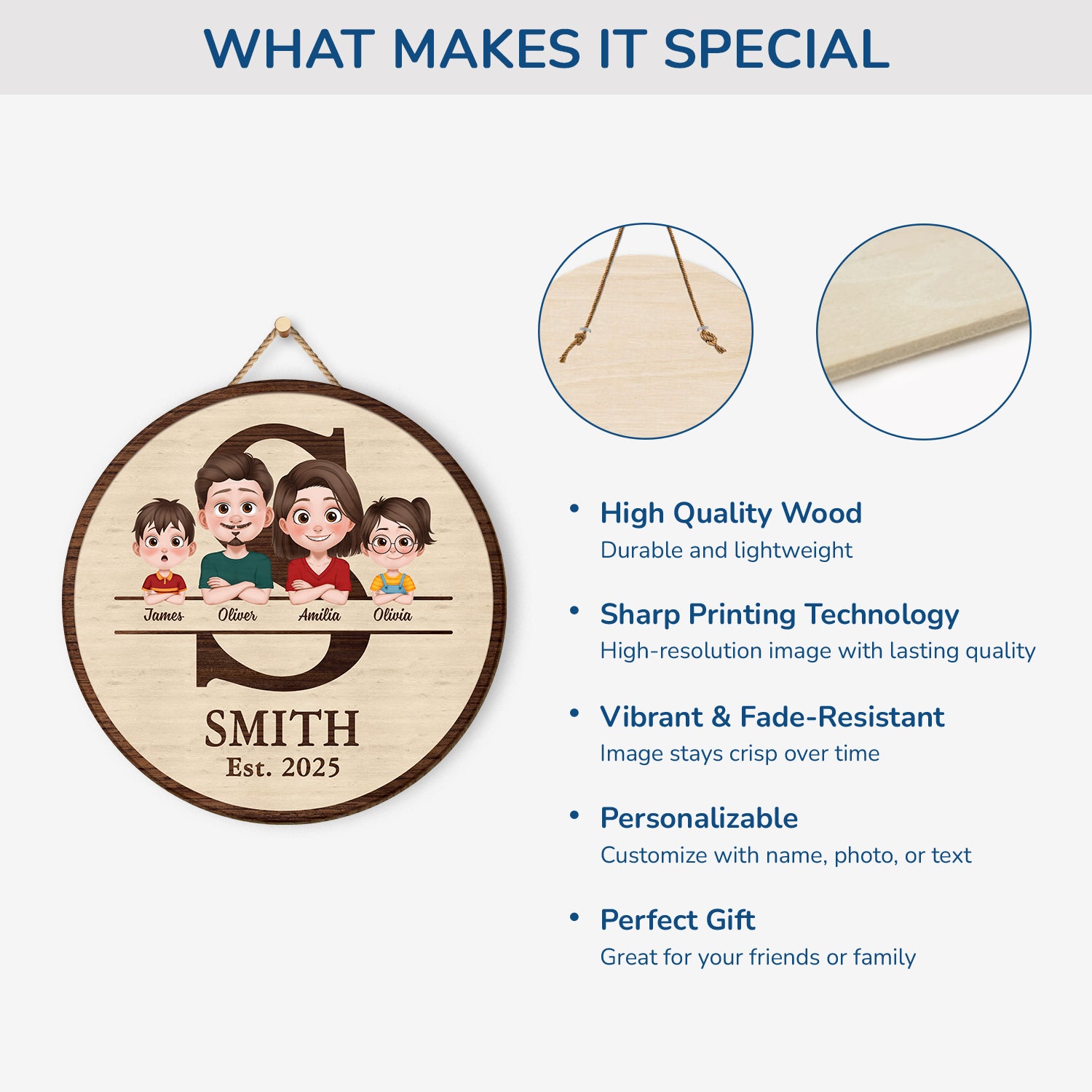 5126QUK4 personalized family gifts wooden family name signs_ 5126Q3GNI