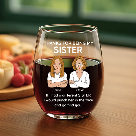 5145IUS2 personalized gifts for brother funny stemless wine glasses 5145IKQ0B