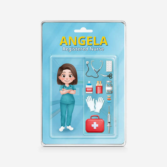 5161RUS1 personalized gifts for nurses doctors rectangle acrylic plaque_ 5161R3HMN