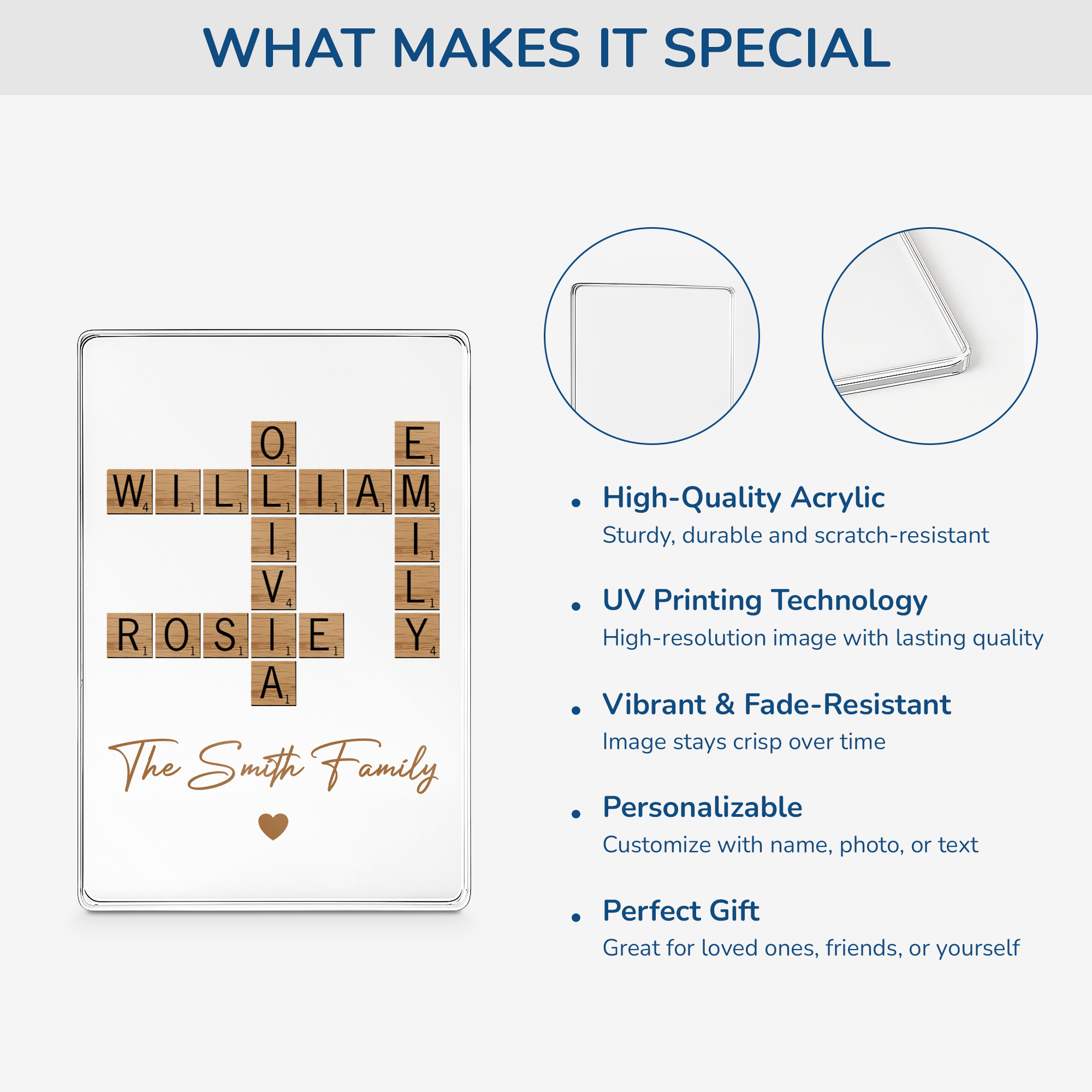 5170RUS4 personalized family acrylic plaque gift for the whole family 5170RTH5I