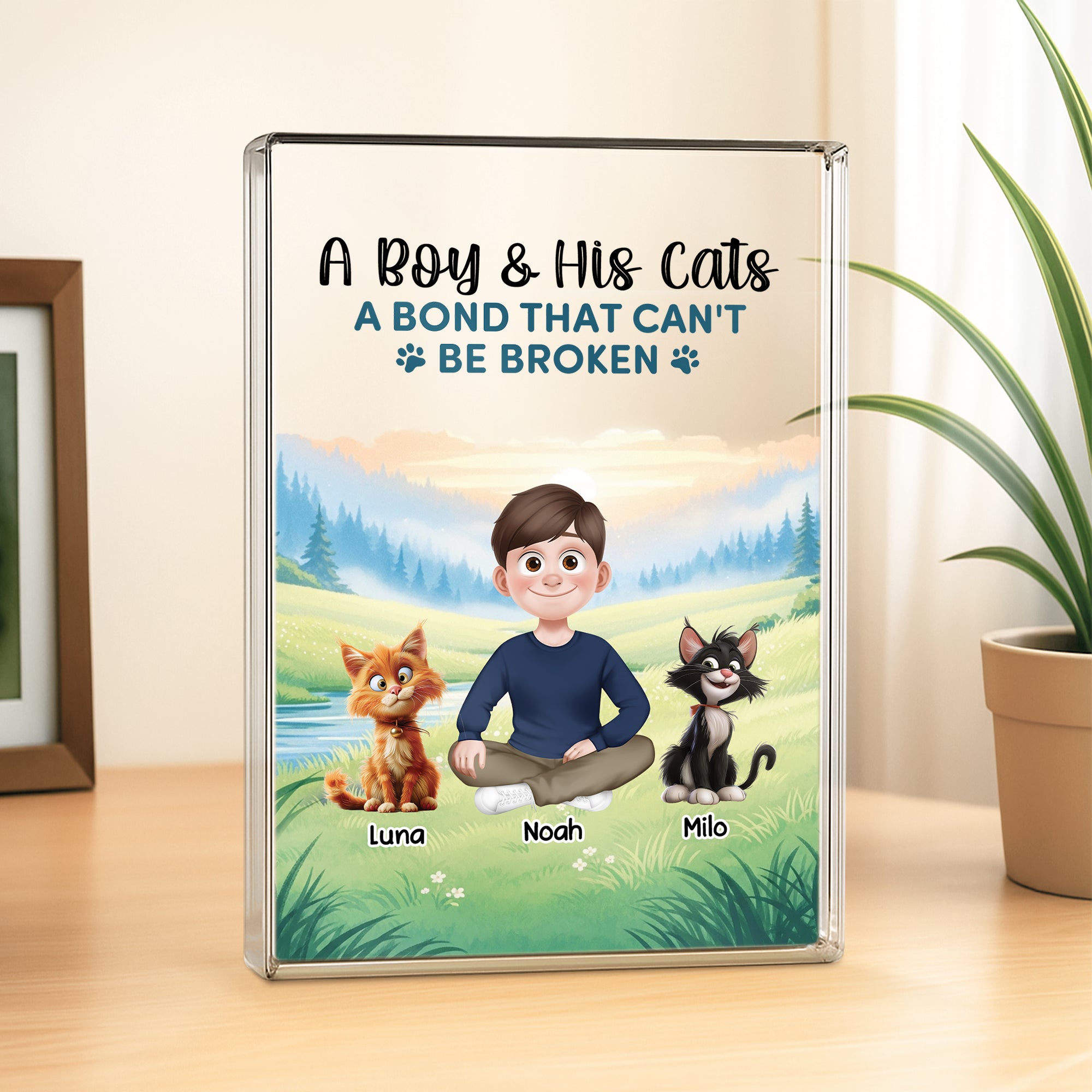 5171RUS2 personalized acrylic plaques cute gifts for cat lovers 5171R8QZD