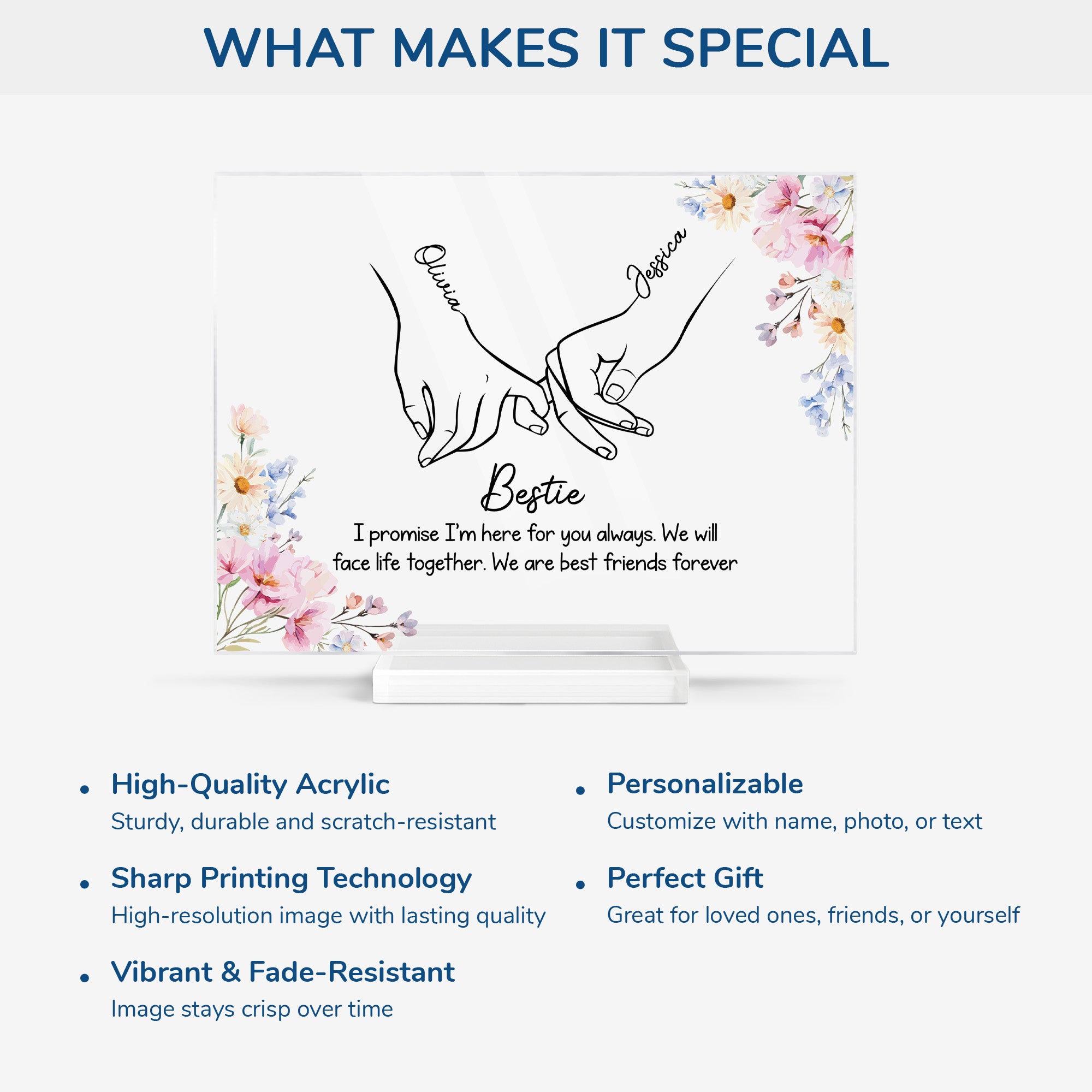 5177RUS5 custom acrylic plaques sentimental gifts for bestie sister 5177R6LQA