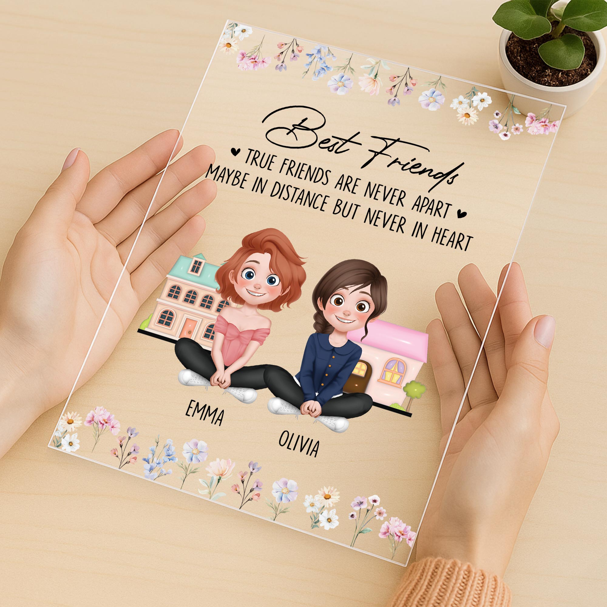 5181RUS3 personalized acrylic plaques female best friend gifts 5181R66AA