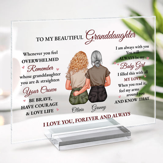 5182RUK2 custom acrylic plaque sentimental gifts for daughter from mom_ 5182R6ZAA