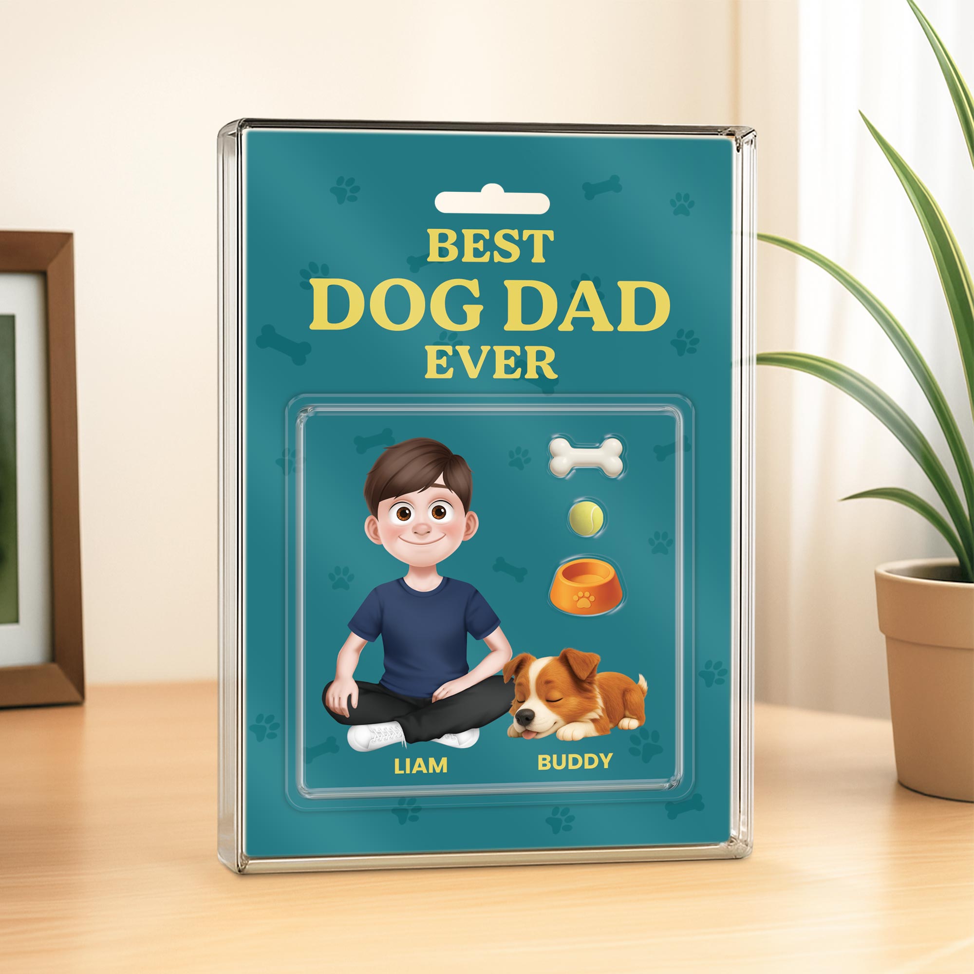 5183RUK2 personalized acrylic plaques unique gifts for dog dads 5183R6YAC