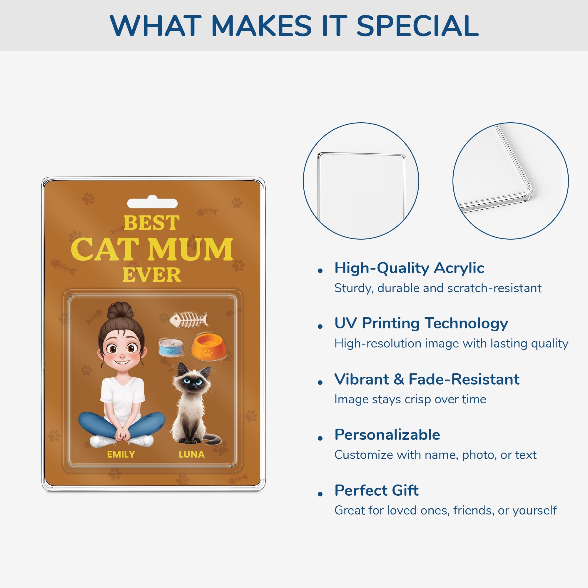 5183RUK4 personalized acrylic plaques unique gifts for cat dads 5183R6YAD