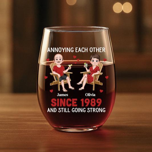 5194IUK1 personalized wine glasses funny anniversary gifts for couples 5194I8YMG