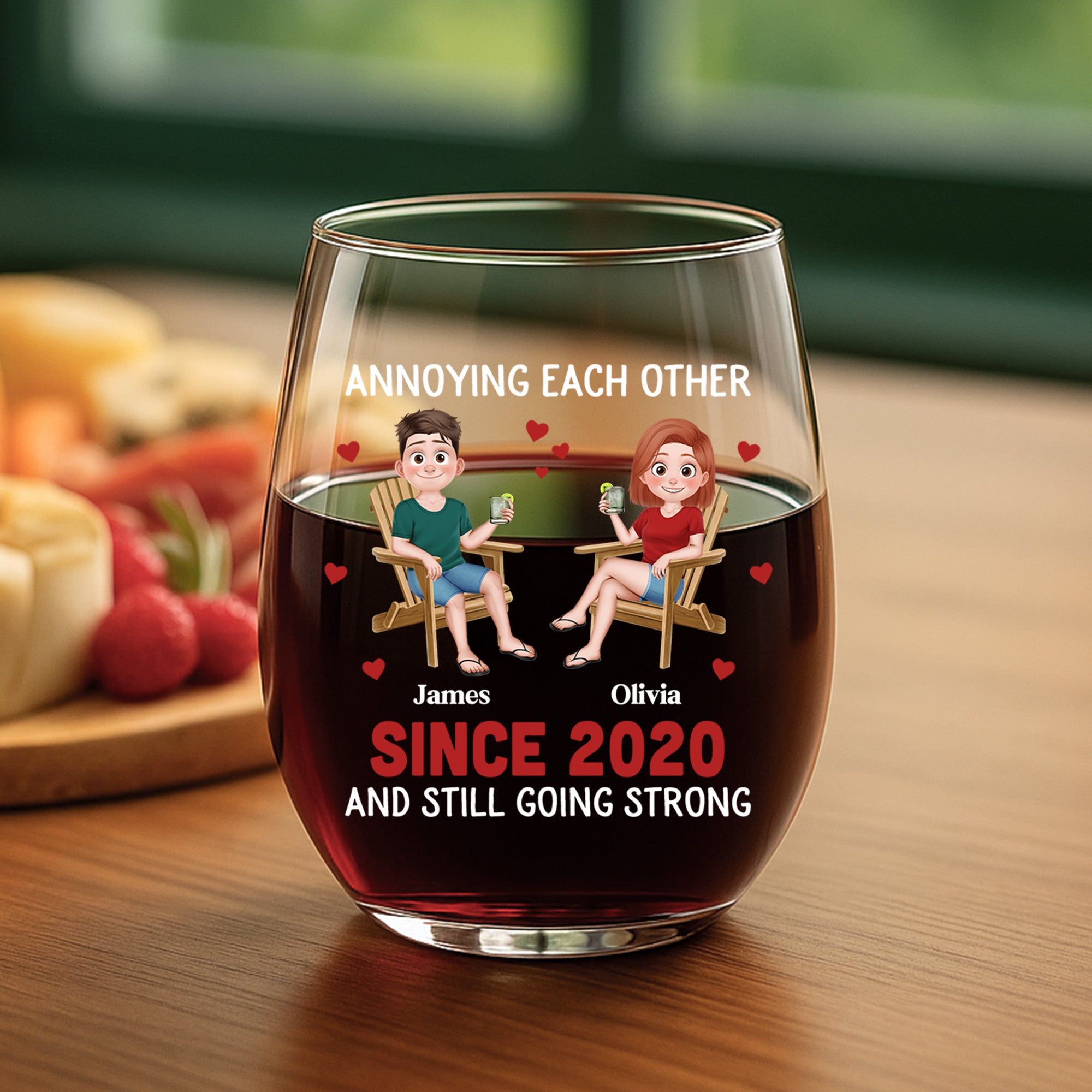 5194IUK2 personalized wine glasses funny anniversary gifts for couples 5194I8YMG
