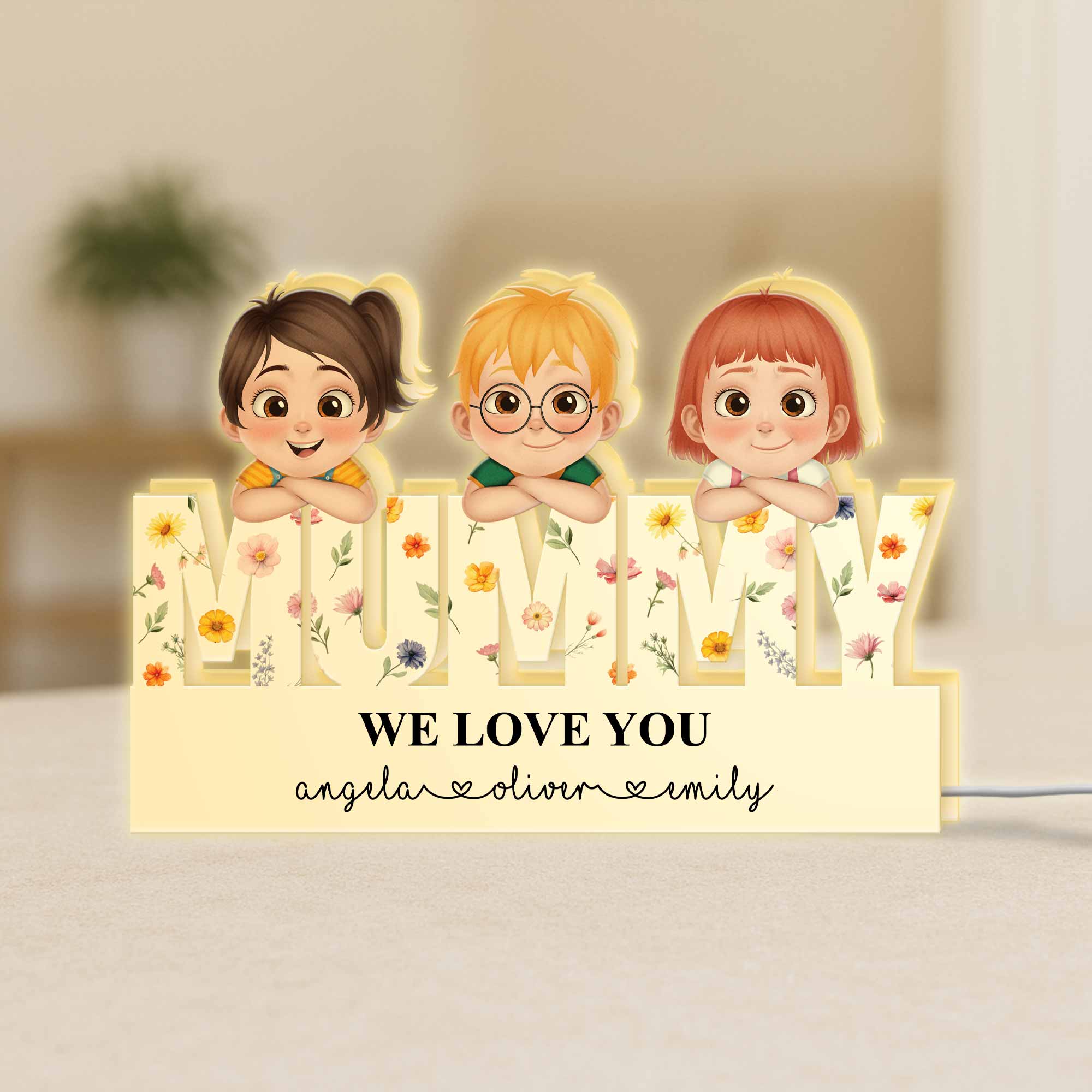 5215LUK1 personalized gifts for mom mommy we love you light box 5215L8YAA