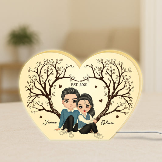 5233LUS1 personalized light box romantic gifts for couple 5233L8HTG