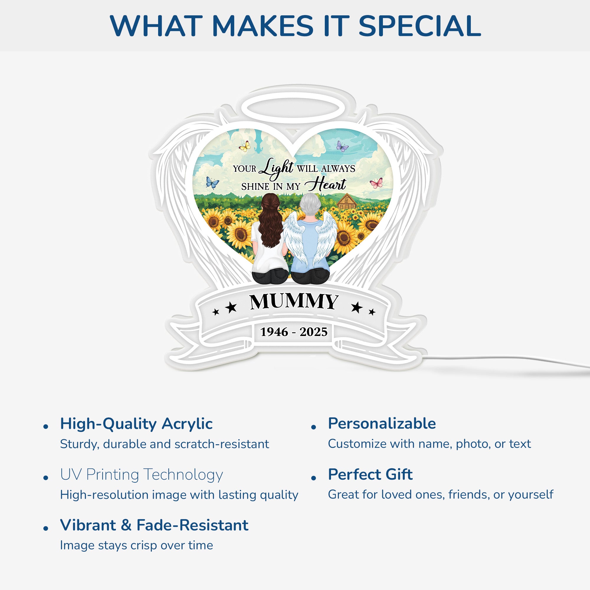 5240LUK4 custom memorial gifts_ your light will always shine_ light box 5240L6LTA