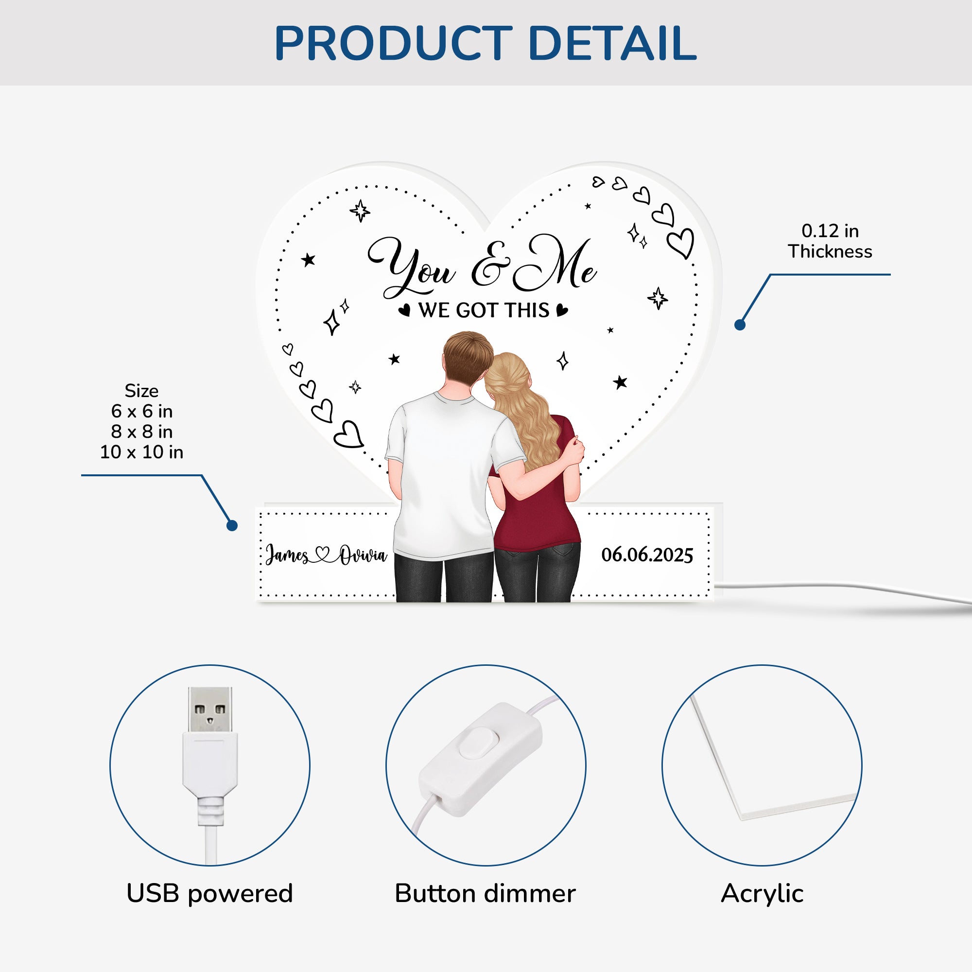 5250LUS3 personalized gift for couple you and me we got this_ light box 5250LTLNG
