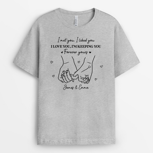 5259AUS2 personalized couple shirts_ romantic gifts for couples 5259A8V0G