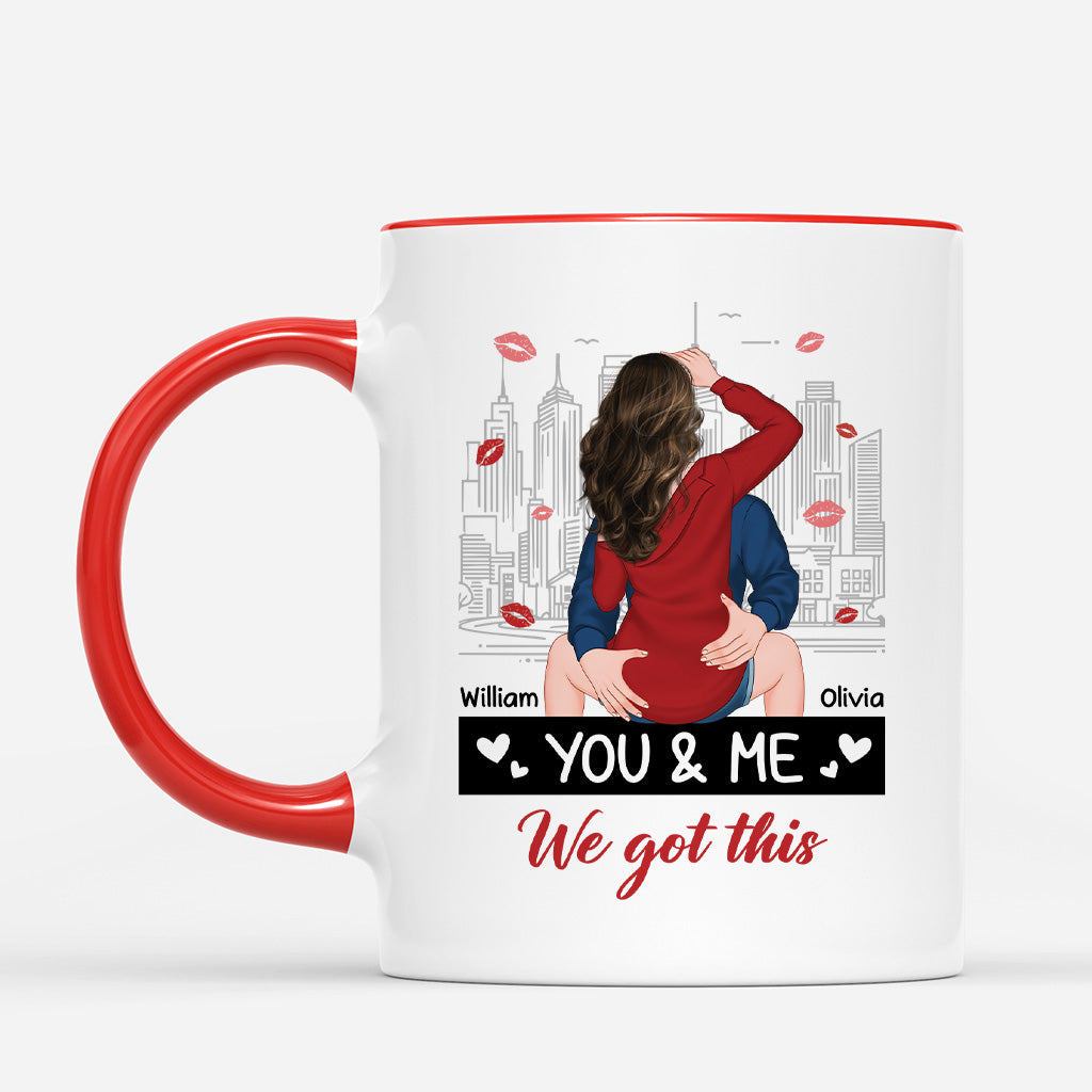 5266MUS2 personalized couple gifts you and me we got this mug 5266M36TG