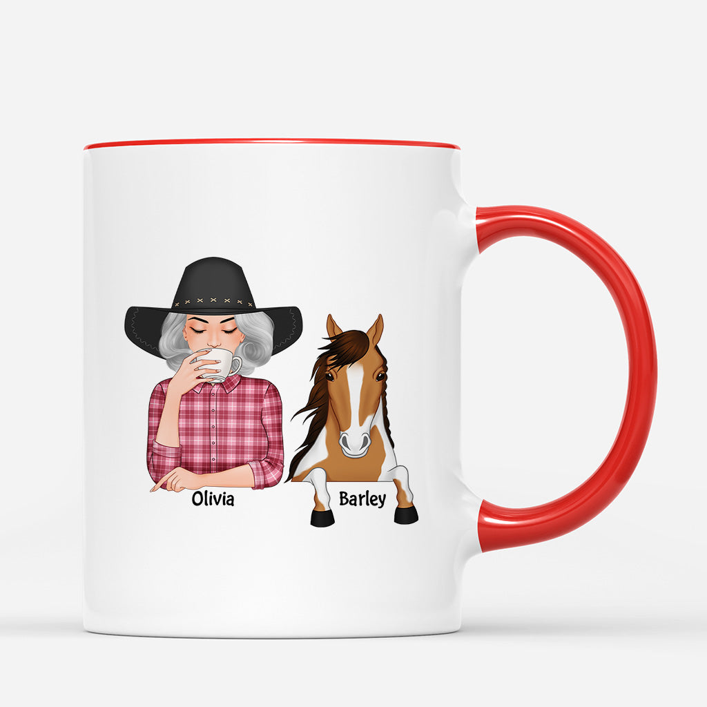 5291MUS3 personalized horse gifts for her be a horse mare mug 5291M8KMU