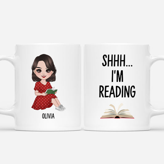 5298MUS1 shhh im reading mug personalized gifts for book lovers 5298M8LNA