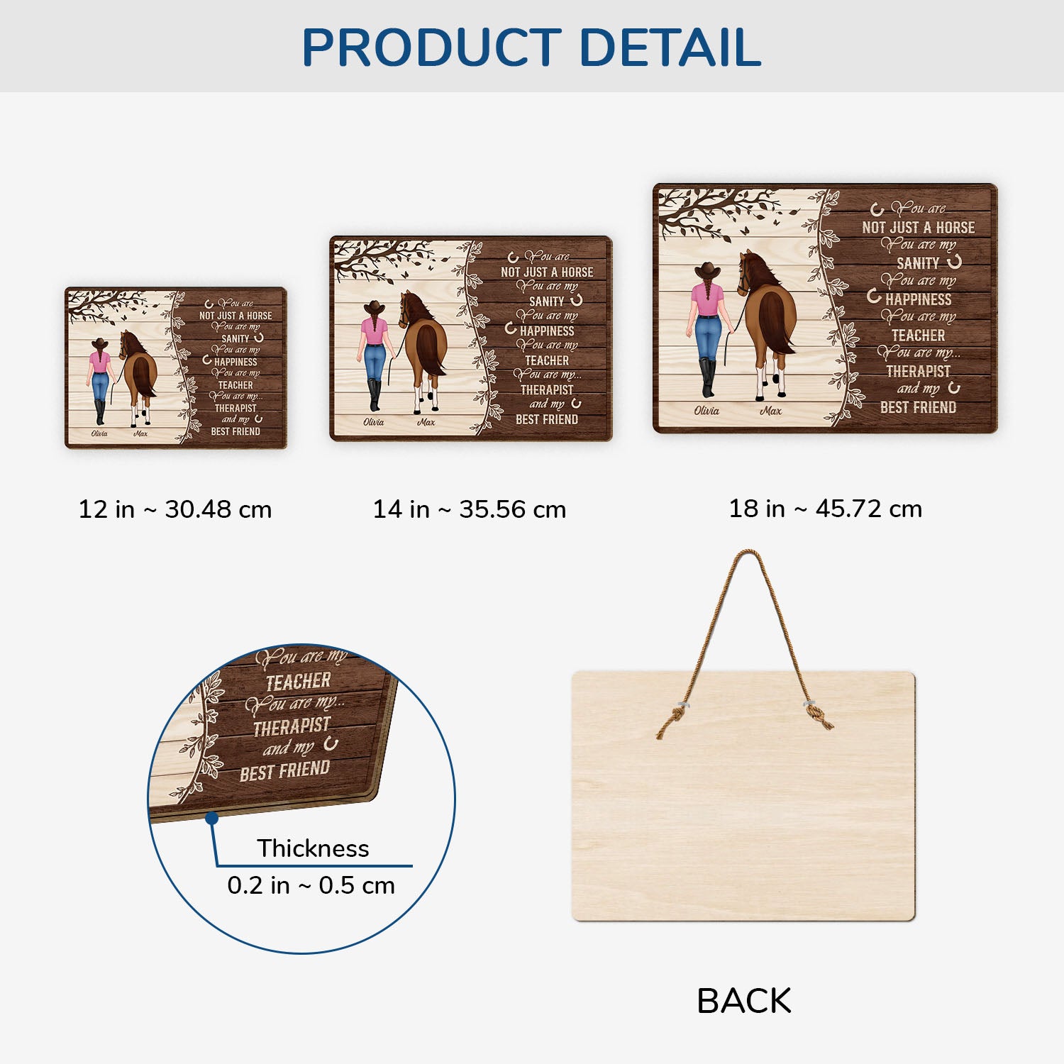 5299QUS3 personalized wooden signs horse gifts for horse lovers_ 5299QTVZU_236ac8e4 480d 4f24 acf6 e5b324c1d3c9