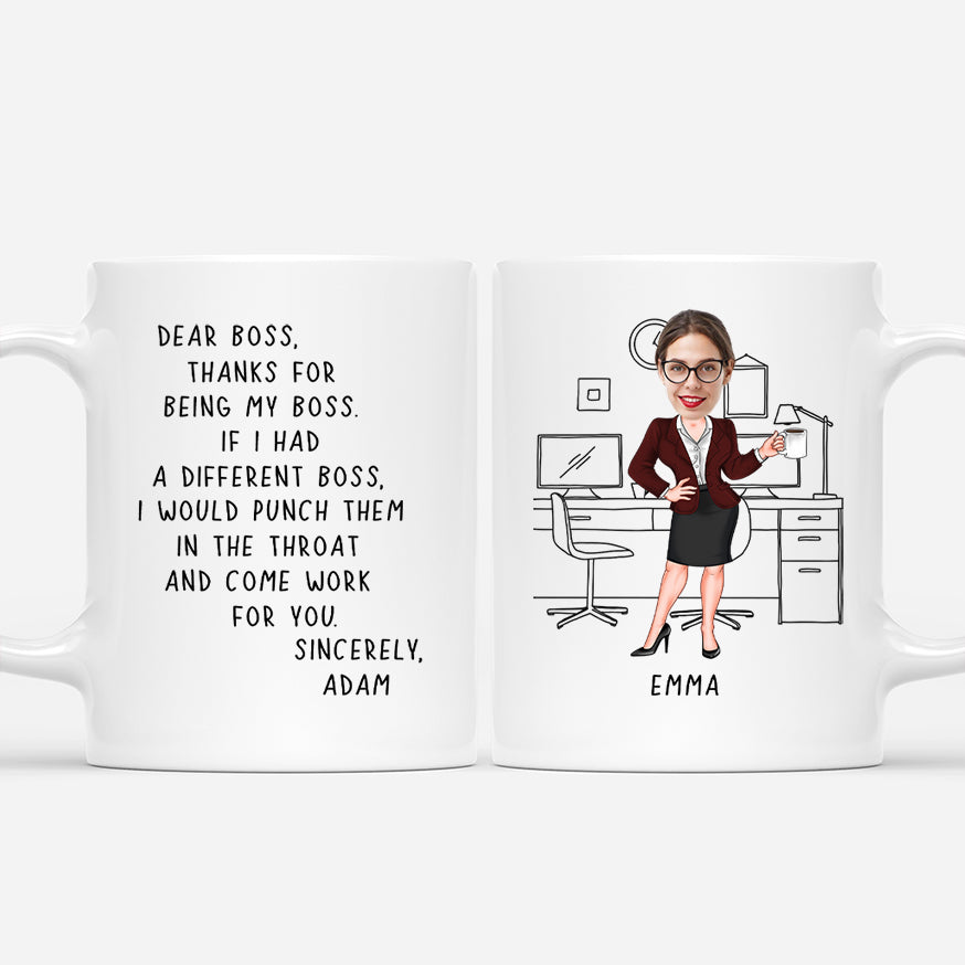 5316MUS1 personalized gifts for boss funny dear boss mug 5316M8T0O