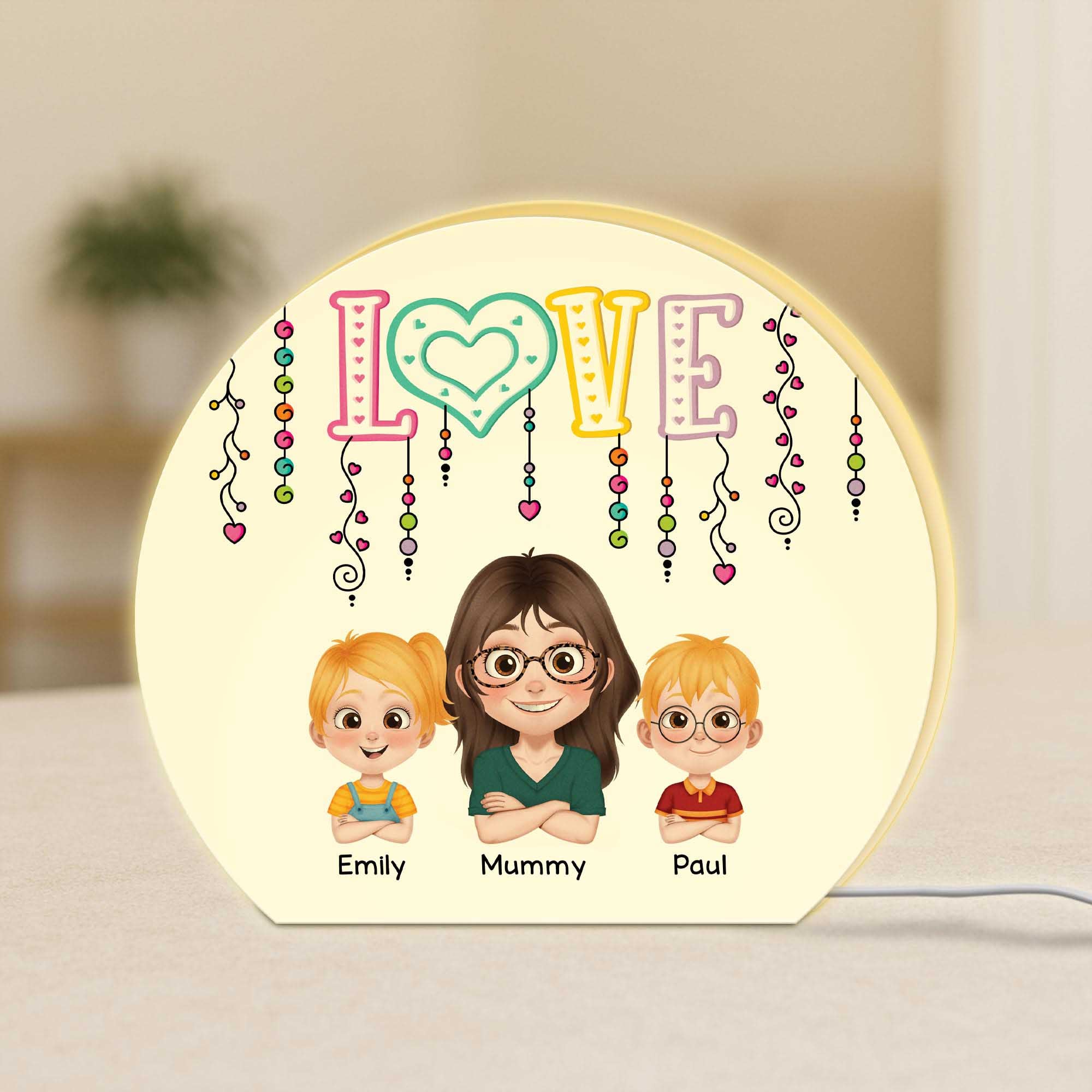 5319LUK1 personalized light box unique gift for mom 5319LKGAA