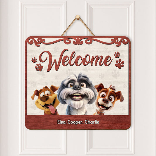 5321QUK2 personalized gifts _for cat owners wooden welcome signs 5321Q3YND