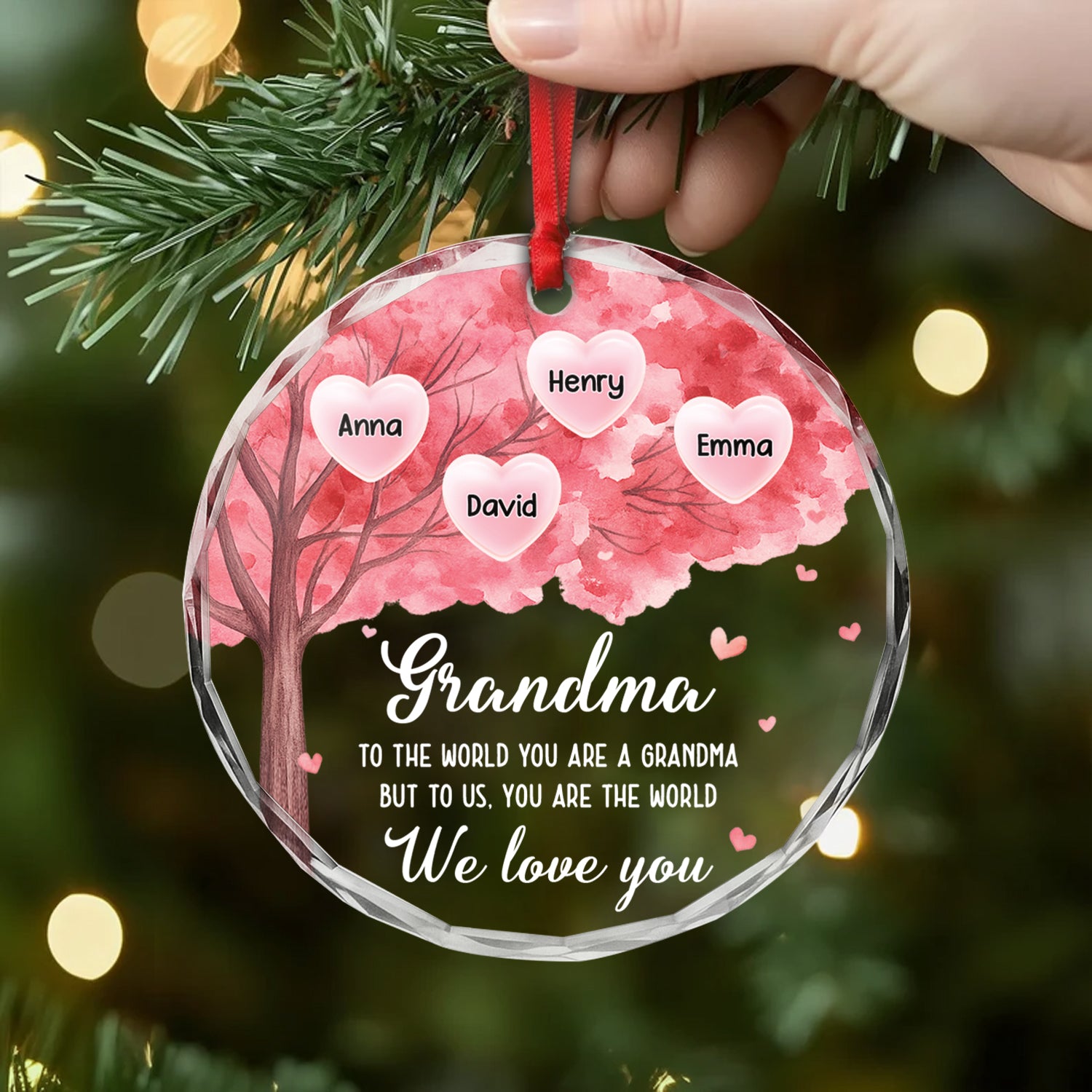 5374OUK2 personalized christmas gifts for mom glass christmas ornaments 5374O8ZZA
