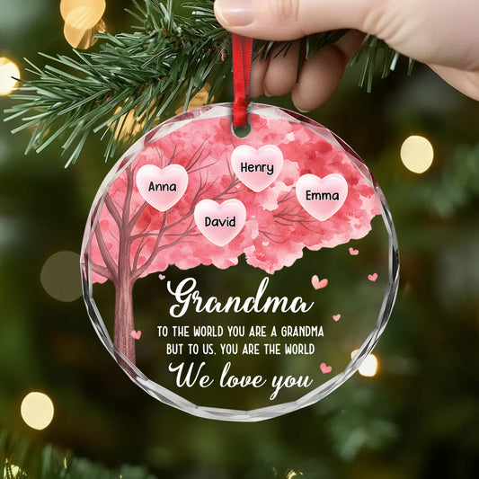 5374OUK2 personalized christmas gifts for mom glass christmas ornaments 5374O8ZZA