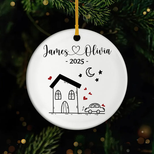 5375OUS1 custom ceramic christmas ornaments christmas gifts for family 5375O3TNI