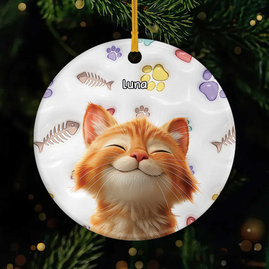 5382OUS1 custom gifts for cat lovers ceramic christmas ornaments 5382O3KAD