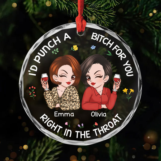 5404OUS1 personalized glass ornaments funny christmas gifts for friends 5404O8HZF