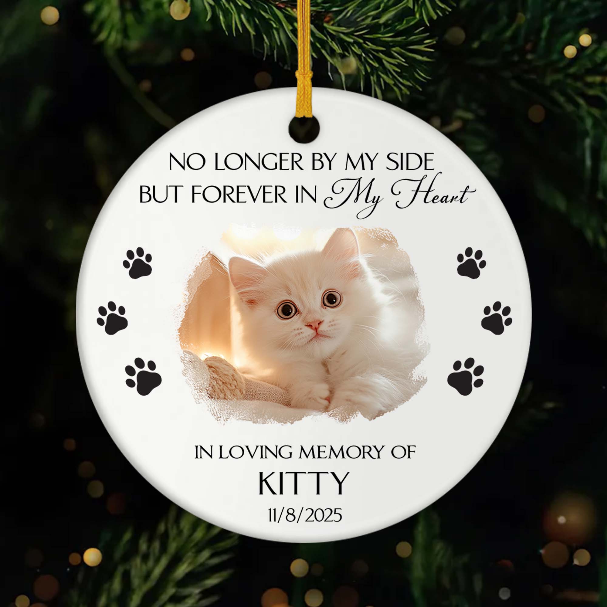 5408OUS1 personalized in loving memory gifts ceramic cat ornaments 5408OKQCD_e6175a89 4d36 4346 a74a 3d3e9403b336