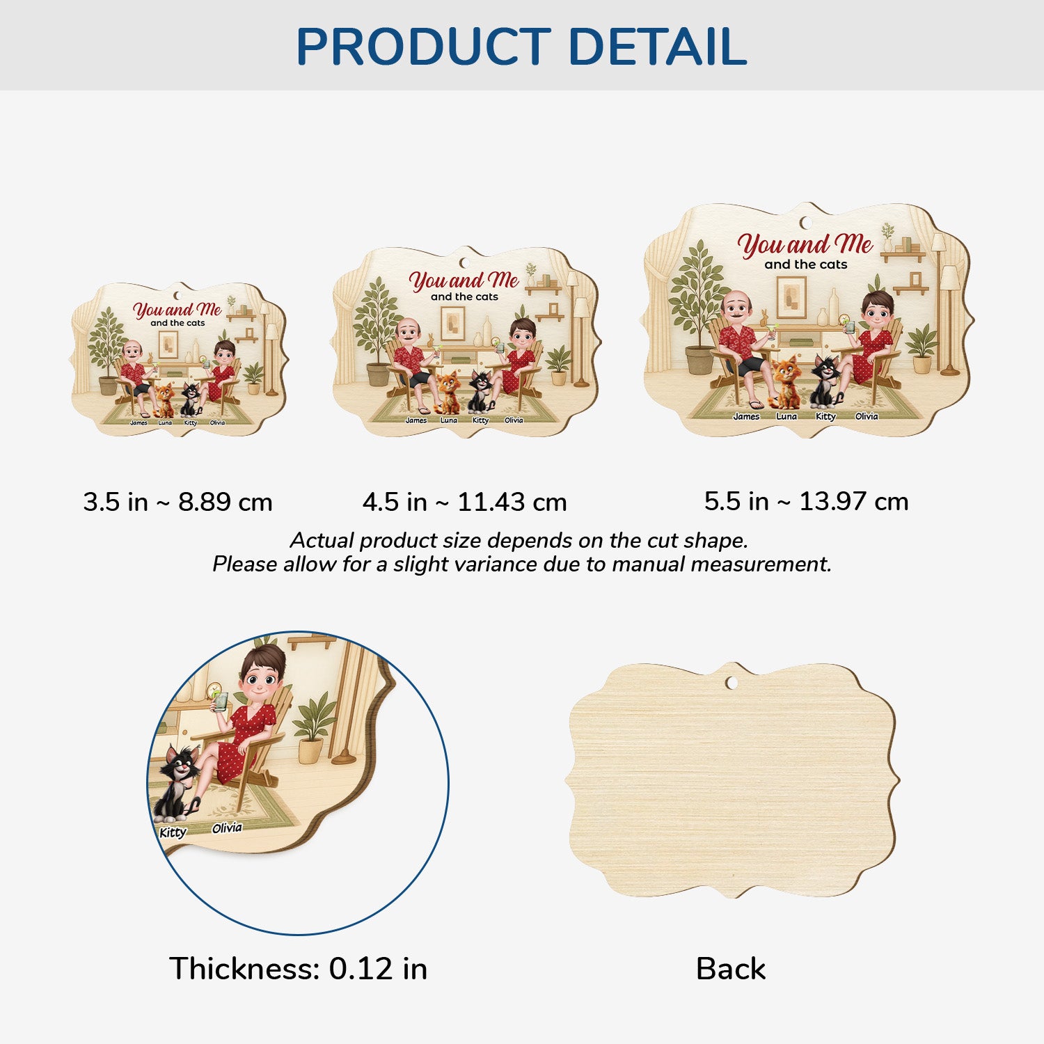 5418OUk3 custom couple gifts for cat lovers 1 layered wooden ornament 5418O6LMG_35a6a0ae 4986 4341 bc4c b2401f33fb22