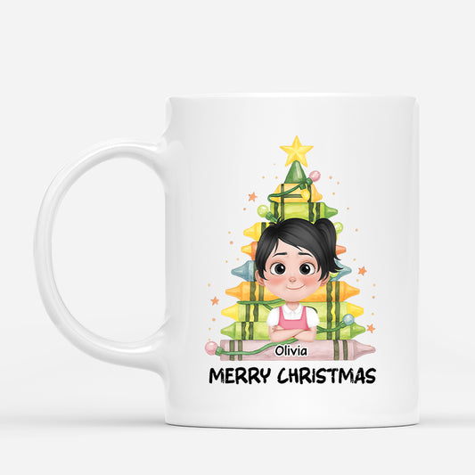 5436MUS1 merry christmas mug personalized christmas gifts for kids 5436MKT5K
