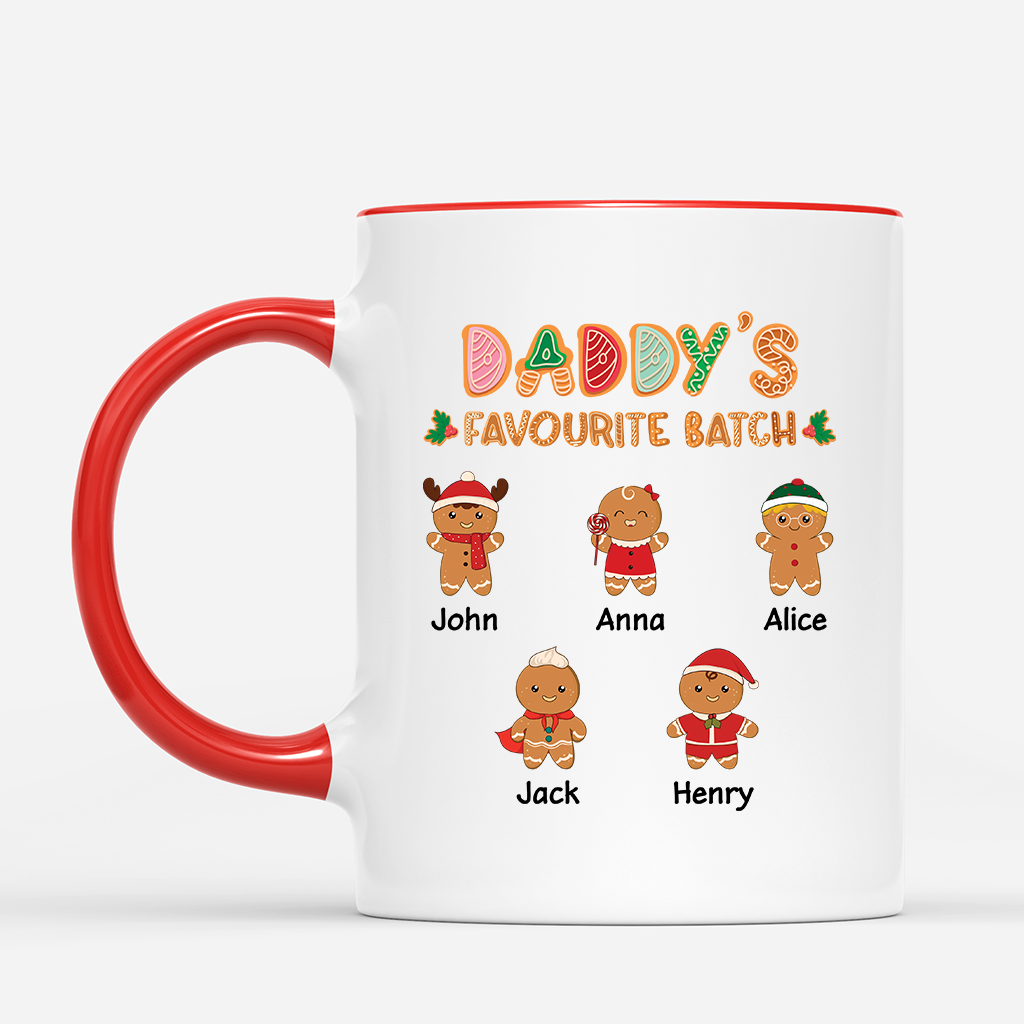 5438MUK2 personalized gifts for grandma christmas gingerbread man mug_ 5438MKZ0A
