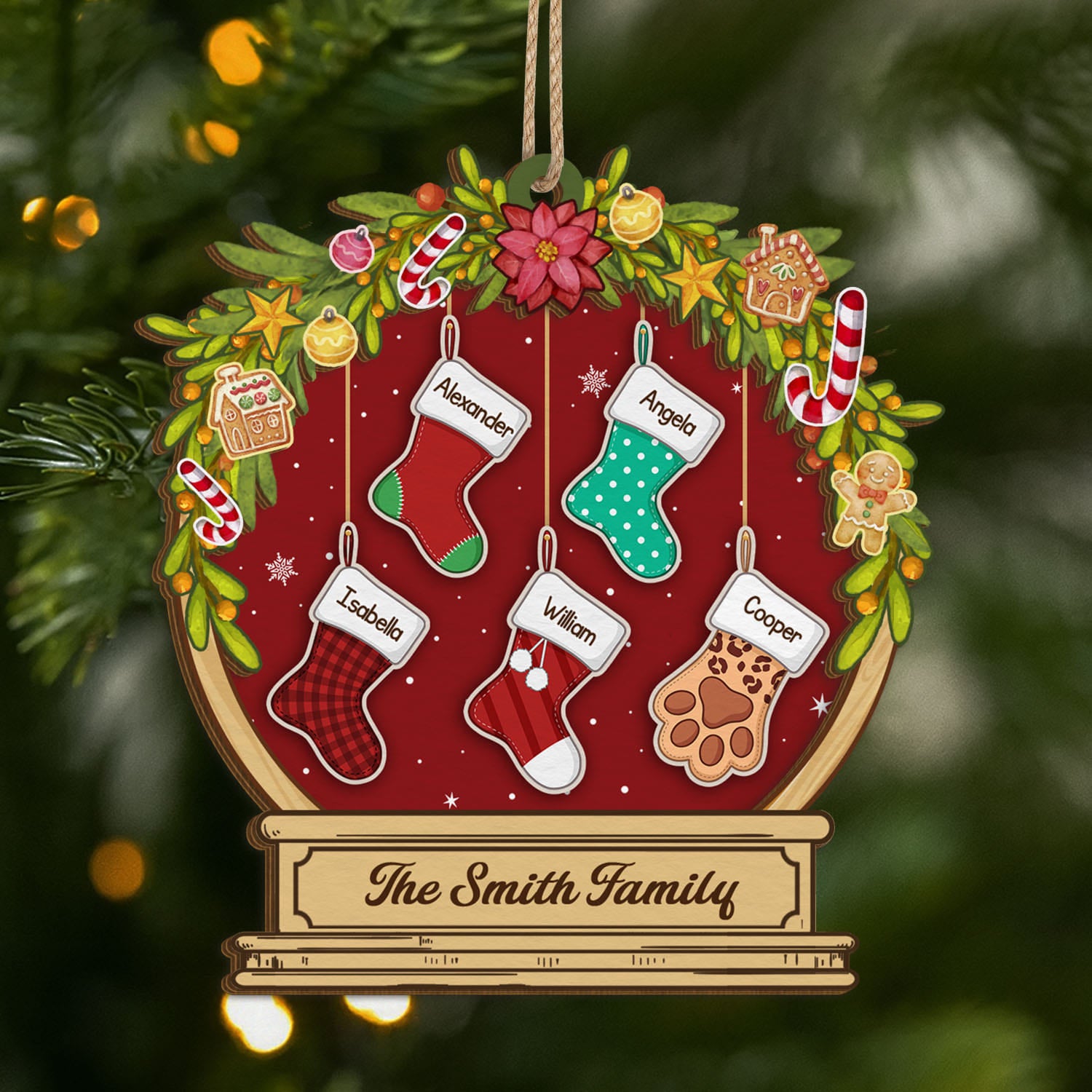 5455OUS1 personalized xmas gifts for family 2 layered wood ornaments_ 5455OTQQI_03a058d2 09ef 47f0 b0ef 15cd50448af7