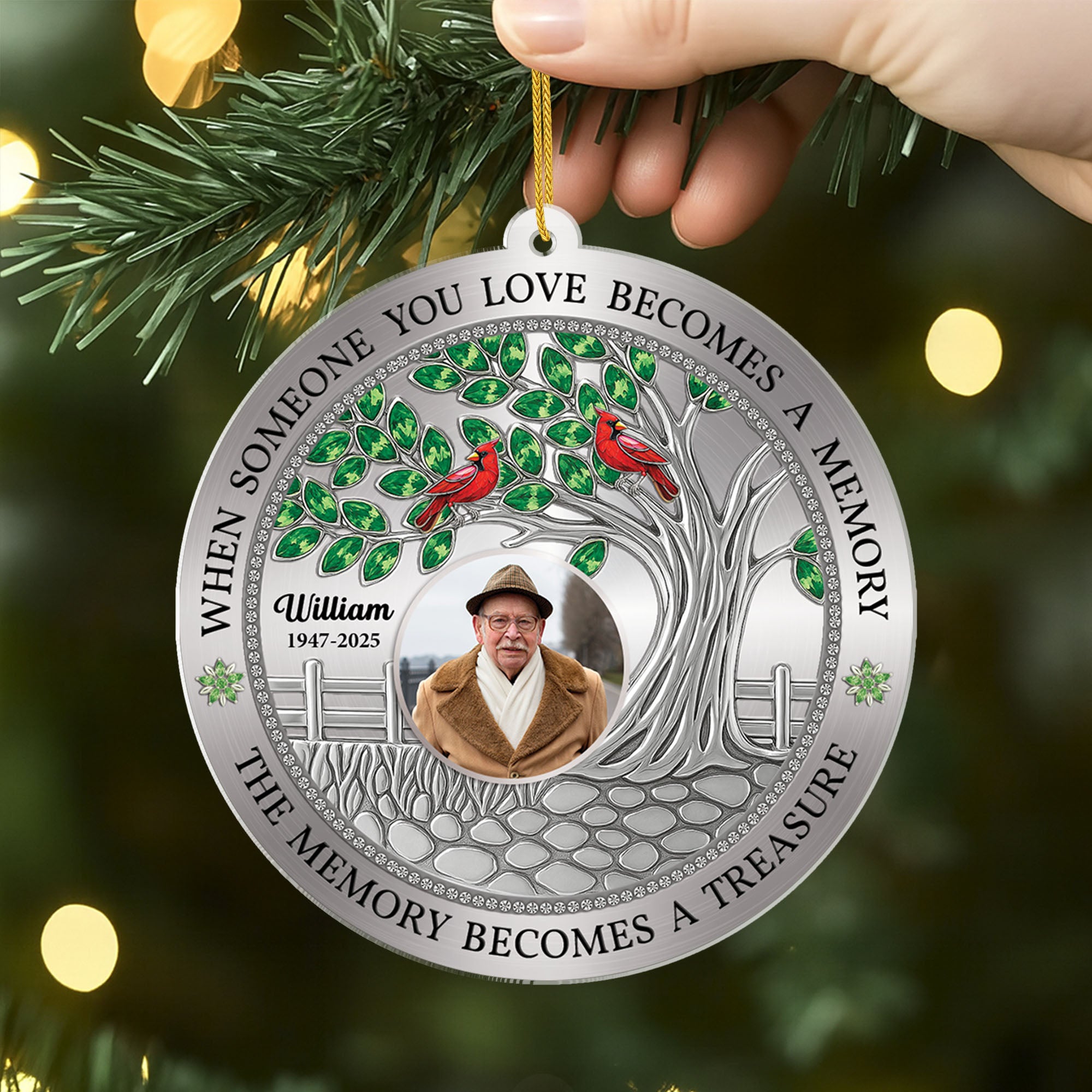 5470OUS2 personalized memorial gifts acrylic photo ornament_s 5470O3VZA