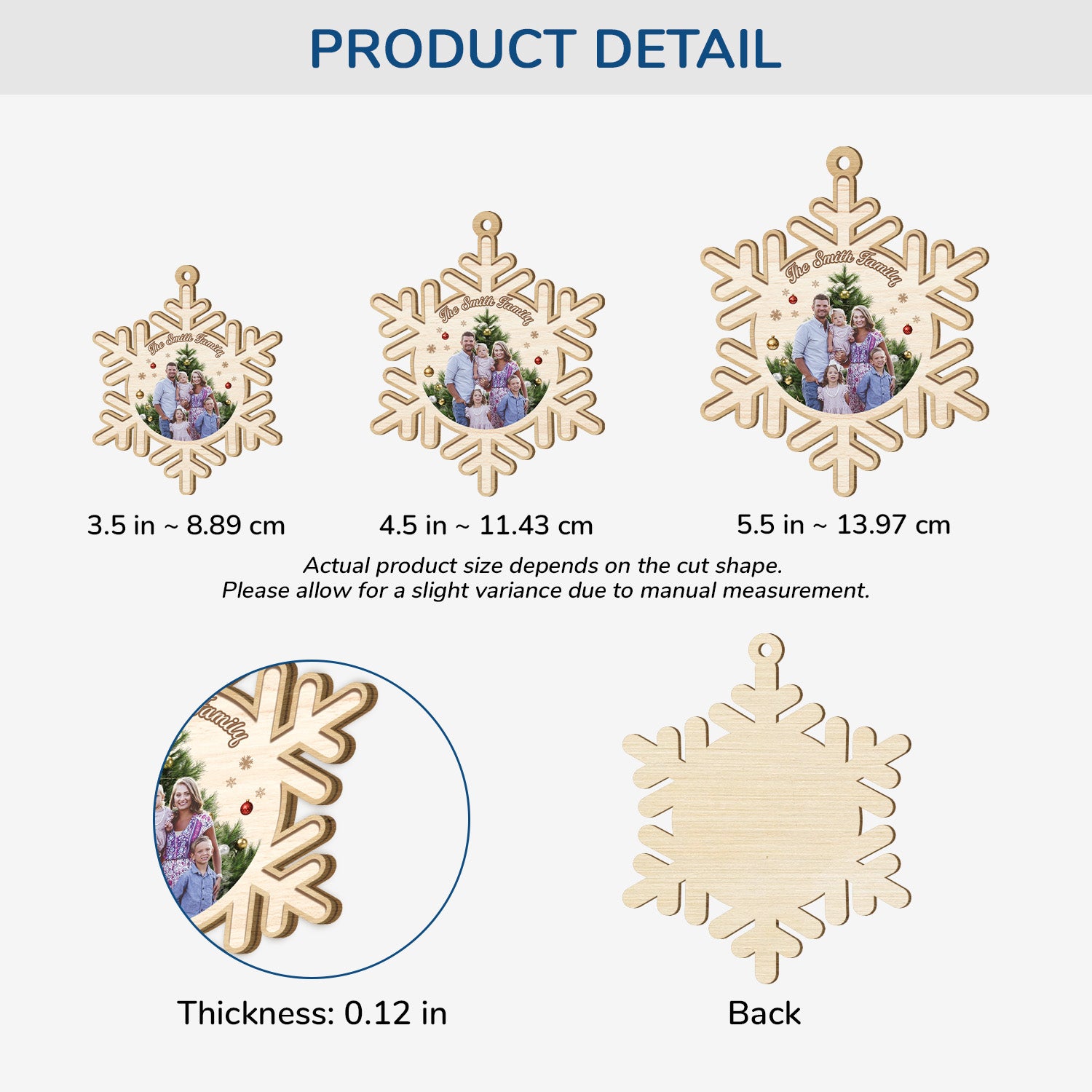 5479OUS3 custom family christmas gifts 1 layered wood photo ornament_s 5479OKQQI_35893cf4 6225 4eae b841 9fe1fefc82d1