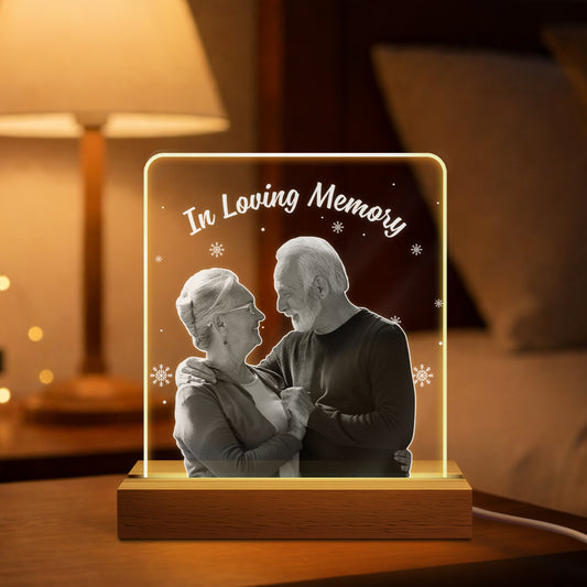 5482LUK1 personalised in loving memory photo night light for couples 5482ltpcg