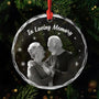 5482OUS1 personalized glass photo ornaments in loving memory gifts 5482OTLCG