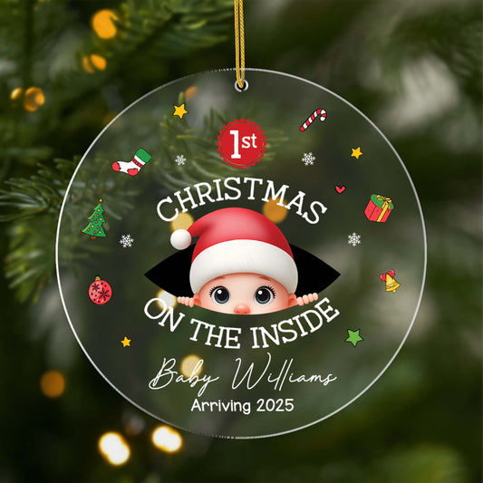 5492OUS1 babys 1st christmas gifts personalized acrylic ornaments 5492O6LTK