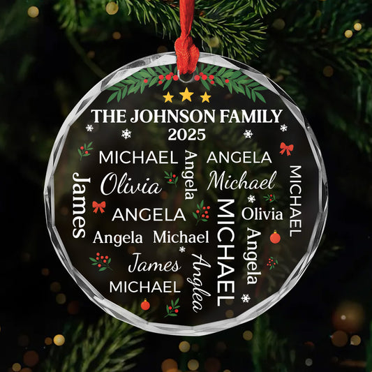 5494OUS1 personalized glass ornaments xmas gifts for family 5494O6UMI