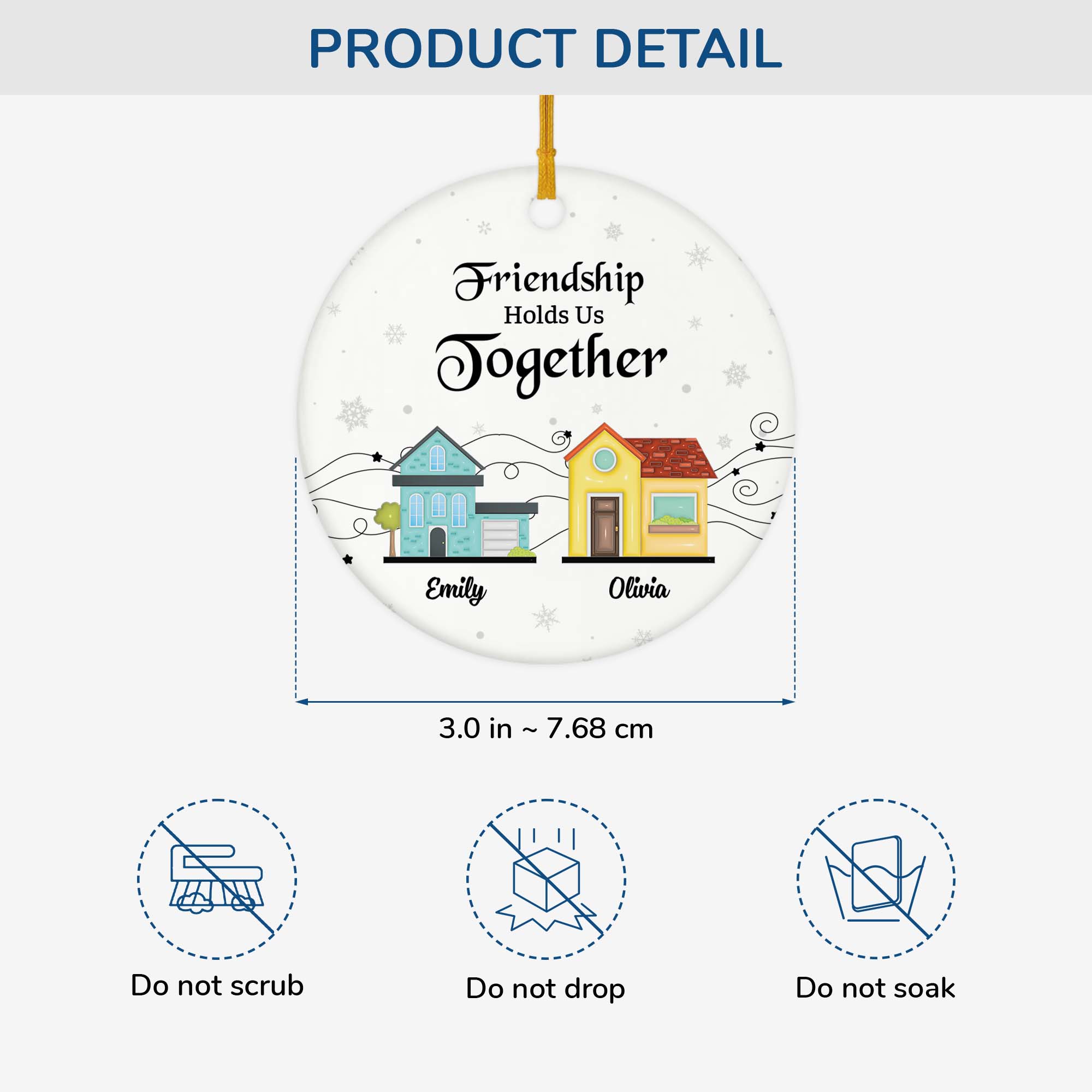 5495OUS3 custom ceramic ornaments christmas gifts for friends 5495O6TNF