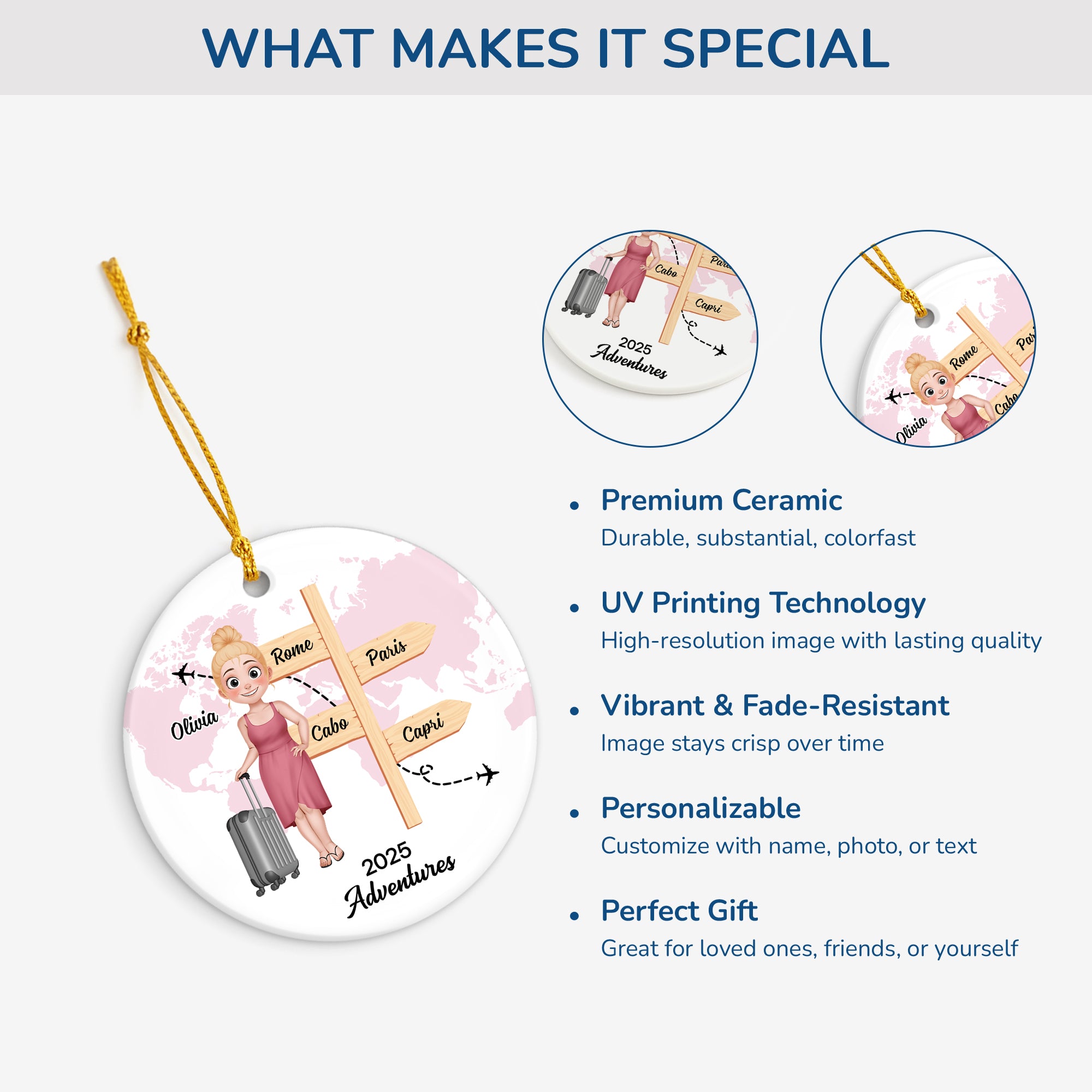 5515OUS4 personalized travel gifts for her ceramic christmas ornaments_ 5515OKVNR