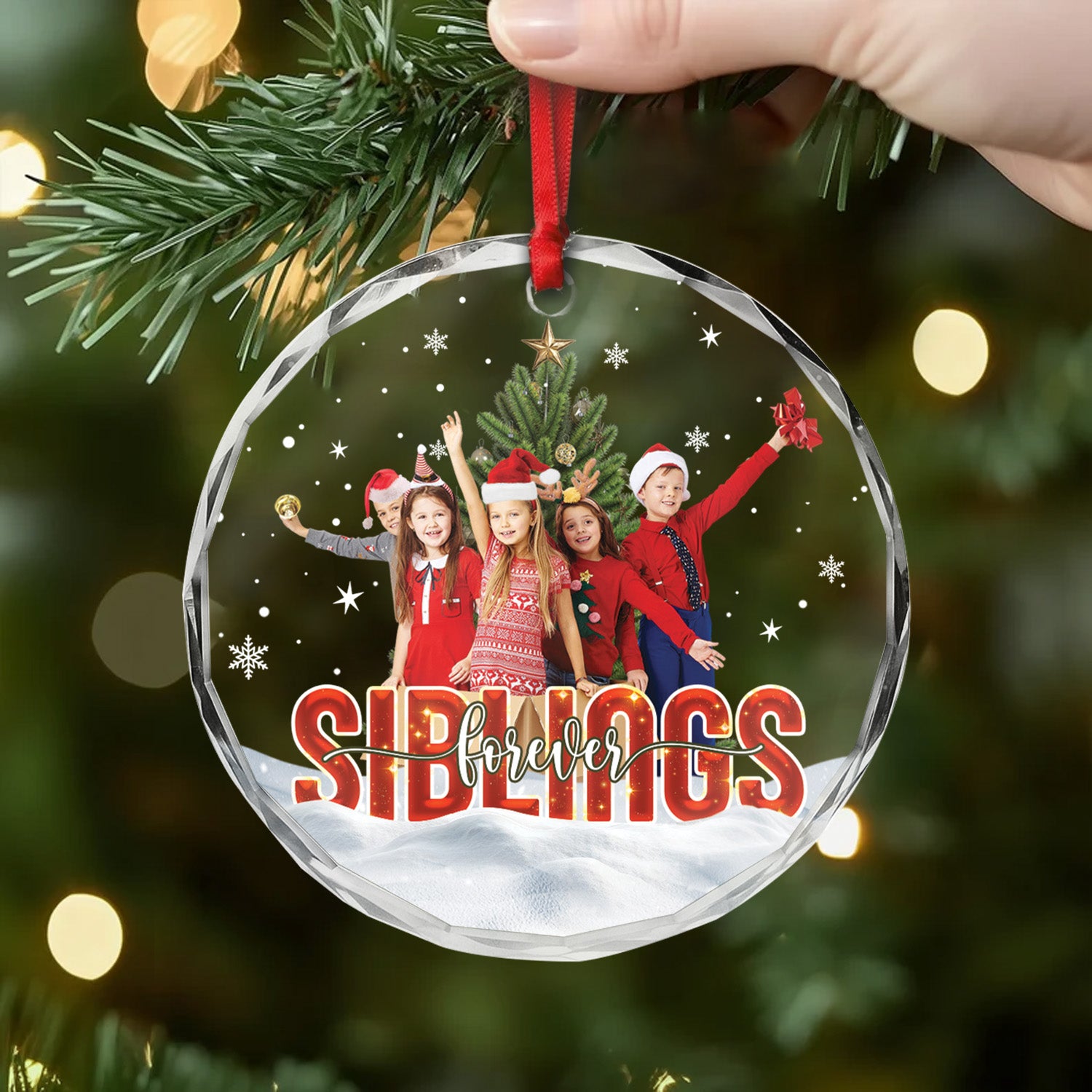 5538OUS2 personalized glass photo ornaments christmas gifts for family 5538O3TQI