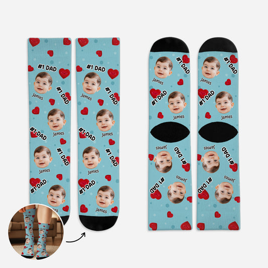 5541JUK1 personalized socks_ with faces on them unique gifts for dad 5541J8YMB
