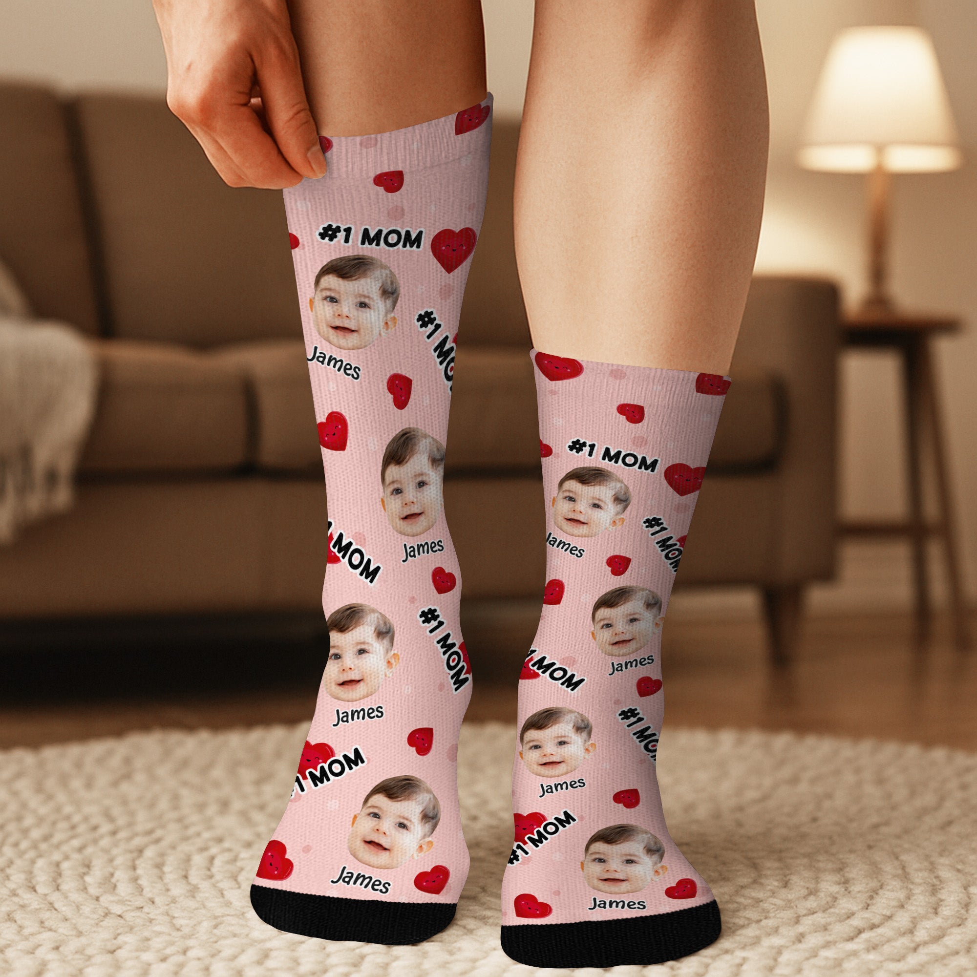 5541JUS3 personalized socks_ with faces on them unique gifts for dad 5541J8YMB