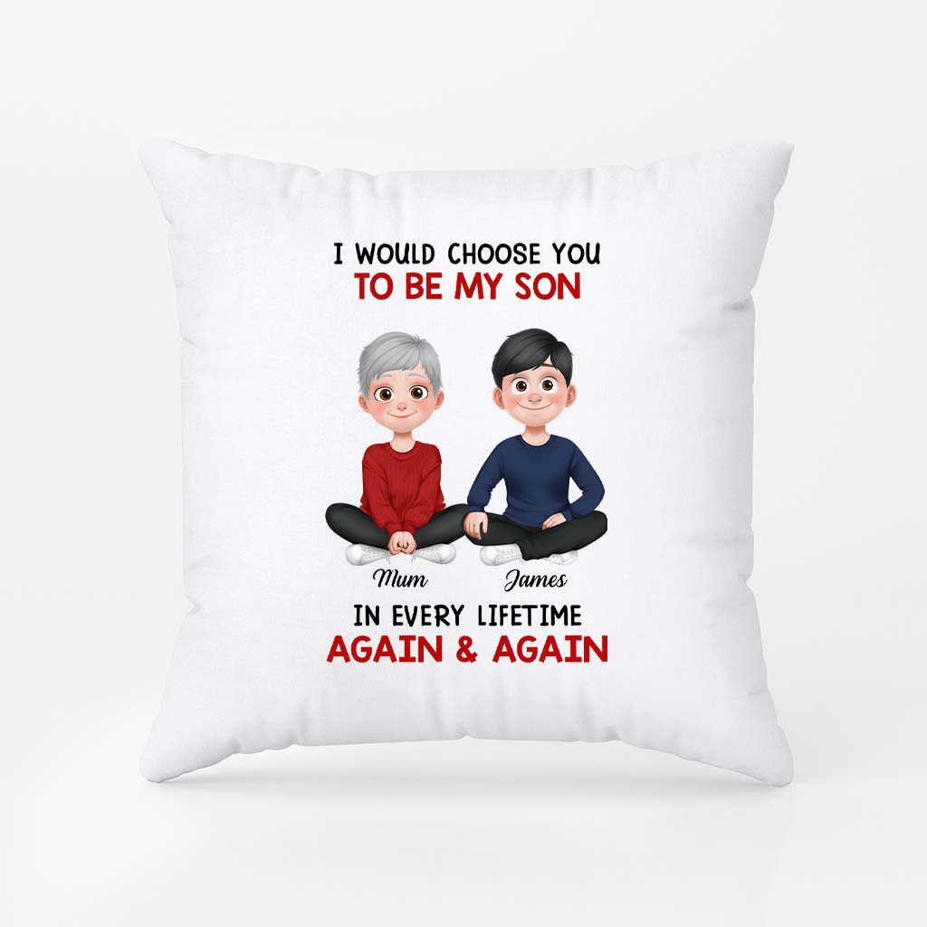 5545PUK2 personalized gifts for daughter son i would choose you pillow 5545P8LAA