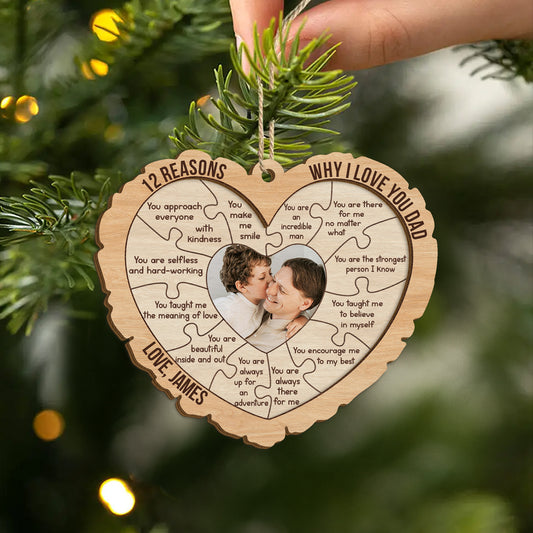5548OUK2 personalized 2 layered wood ornament sentimental gifts for mom 5548O5ZMI