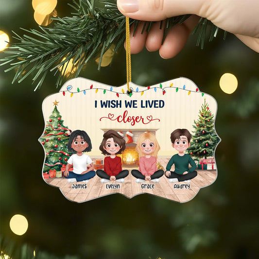 5563OUK2 personalized best friend gifts acrylic christmas ornaments 5563O3YAF