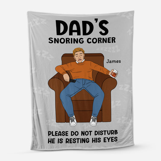 5579BUS1 personalized dad blanket_ funny gifts for dad 5579B6TZB
