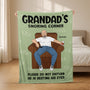 5579BUS2 personalized dad blanket_ funny gifts for dad 5579B6TZB